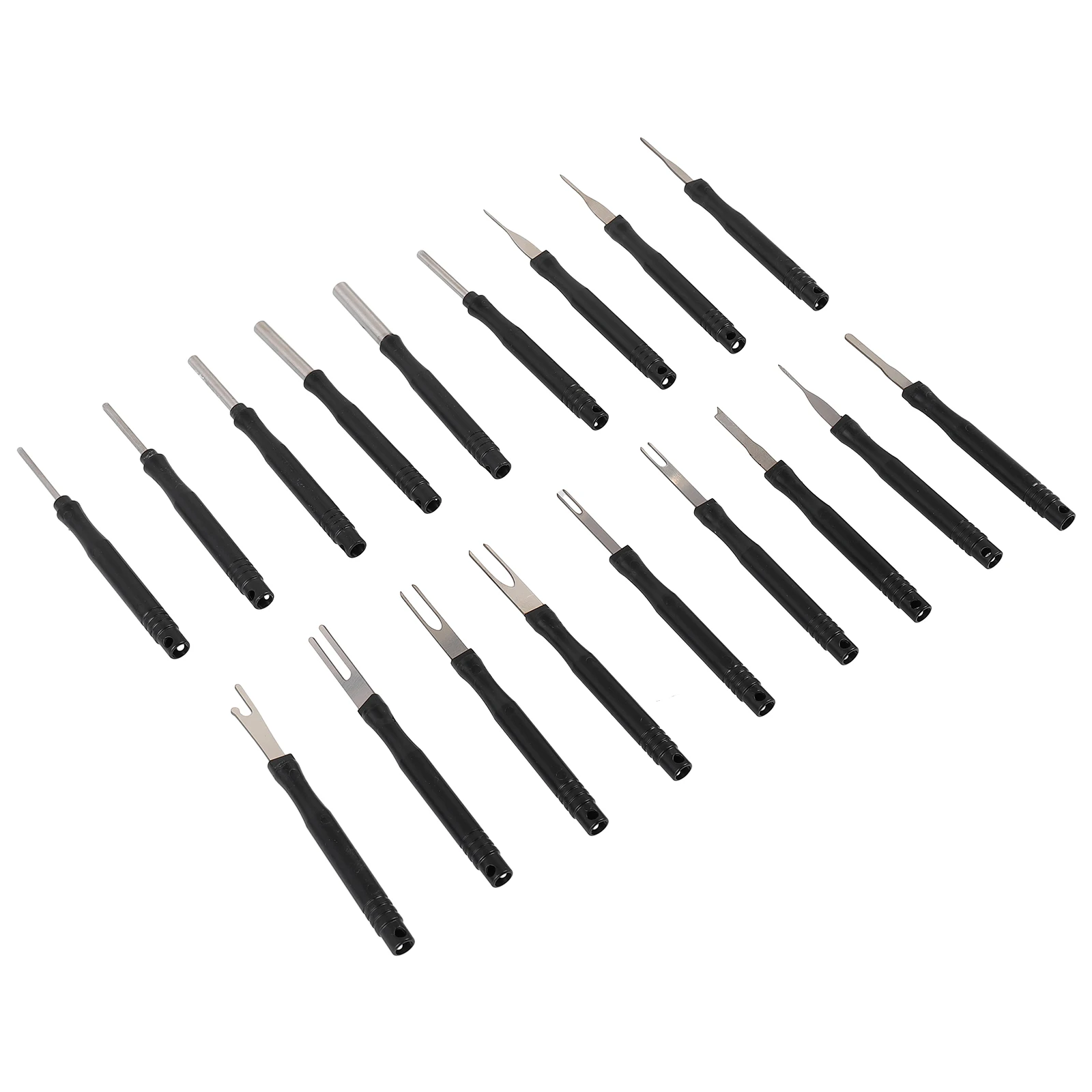 1set/18pcs 0.8 Mm Car Cable Plug Removal Tool Pin Extractor Repair Remover Key Tools With Box 18 Different Sizes
1set/18pcs 0.8 Mm Car Cable Plug Removal Tool Pin Extractor Repair Remover Key Tools With Box 18 Different Sizes