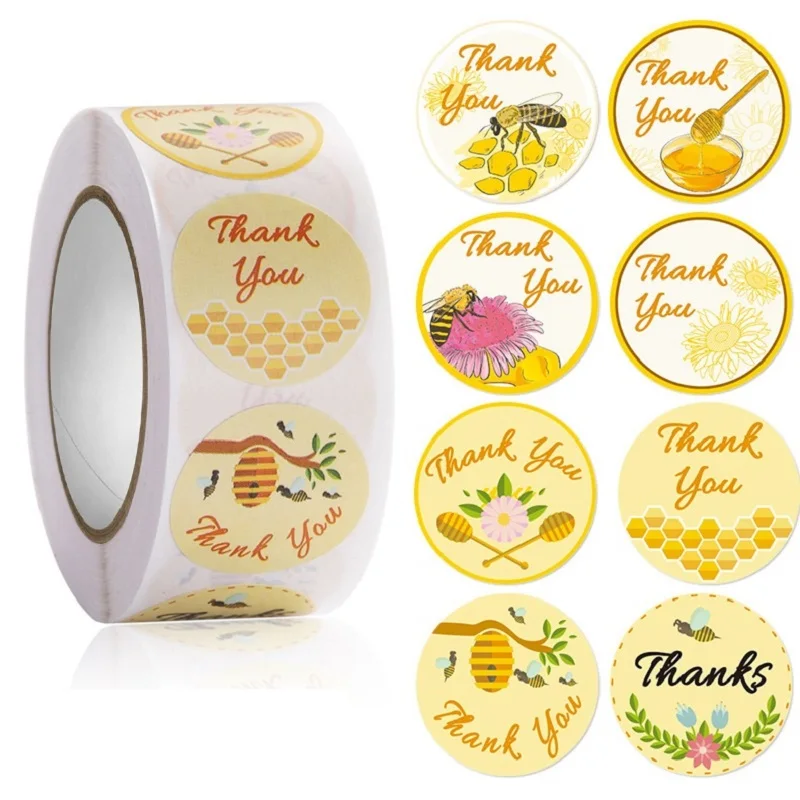 New 100-500PCS Thank You for For Business Merci Pack Rolling Sticker Small Roll Packaing Stickers Home Made Sticker Lables
New 100-500PCS Thank You for For Business Merci Pack Rolling Sticker Small Roll Packaing Stickers Home Made Sticker Lables