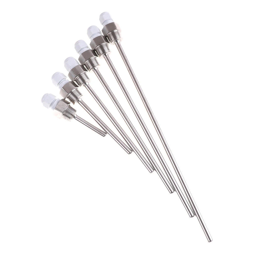 1pc 50mm-500mm Stainless Steel Thermowell 1/2"NPT Threads For Temperature Sensors Solar Energy Special Accessories 
1pc 50mm-500mm Stainless Steel Thermowell 1/2"NPT Threads For Temperature Sensors Solar Energy Special Accessories