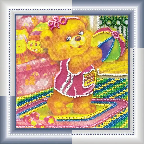 Set for embroidery with beads abris Art charging 15*15 cm (AM-032) | Дом и сад