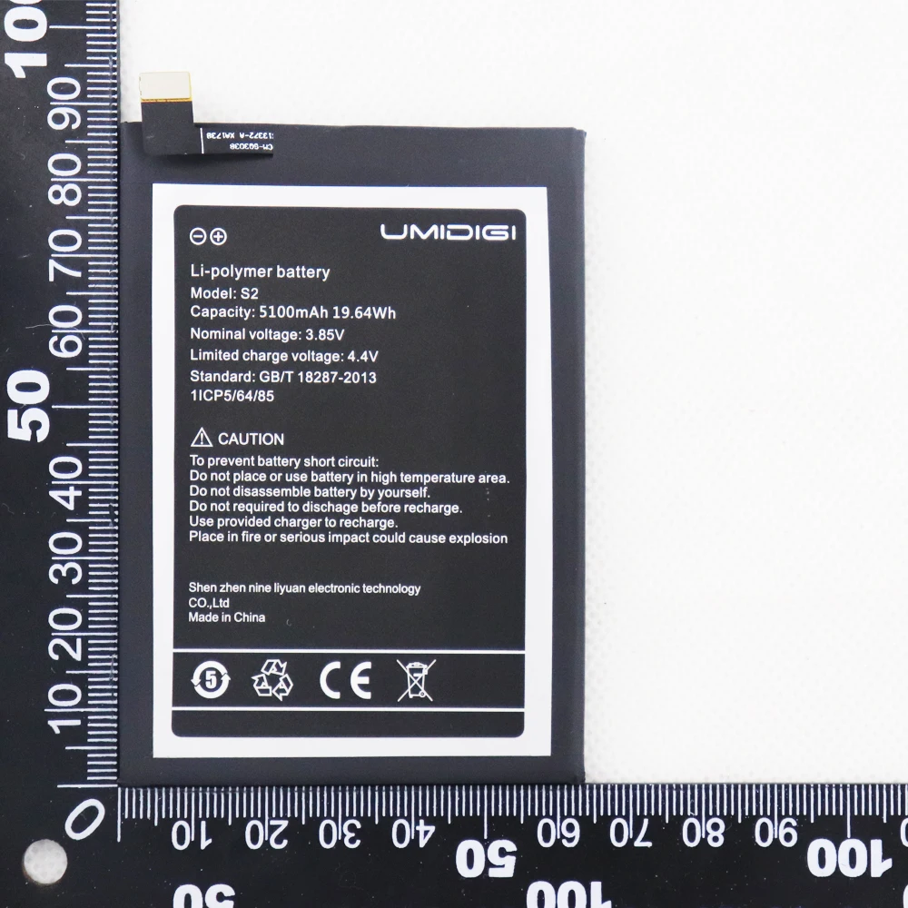 2pcs/lot 5100mAh Battery For UMI UMIDIGI S2 / S2 Pro / S2 Lite Smart Phone Batteries
2pcs/lot 5100mAh Battery For UMI UMIDIGI S2 / S2 Pro / S2 Lite Smart Phone Batteries