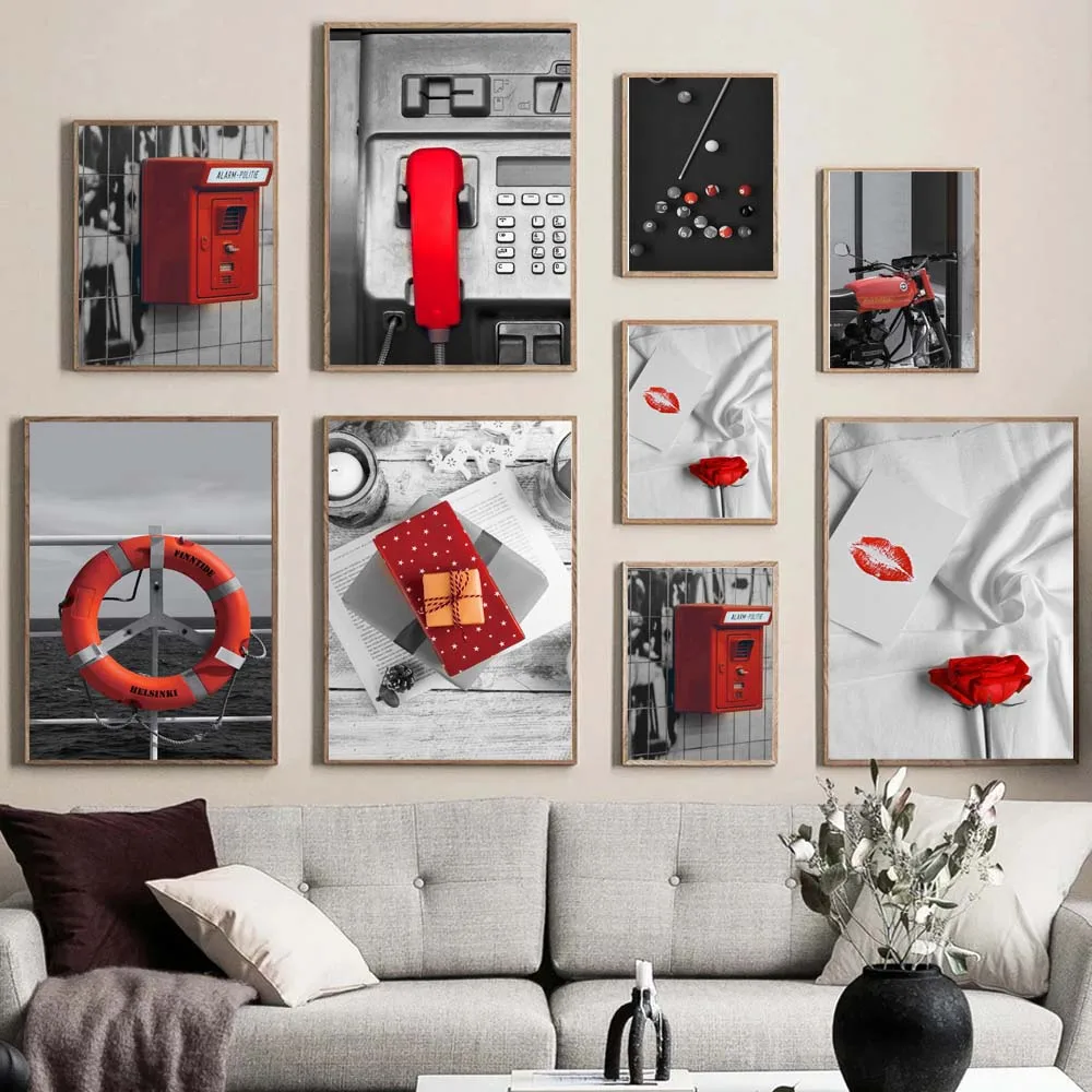 Black and Red Canvas Picture City Landscape Poster Frameless Wall Art Prints Paintings for Living Room Modern Home Room Decor 
Black and Red Canvas Picture City Landscape Poster Frameless Wall Art Prints Paintings for Living Room Modern Home Room Decor