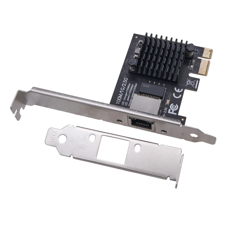 Сетевой адаптер RJ45 100/1000M/2,5G, чипсет RJ45 RTL8125BG, PCIe PCI Express, сетевая Lan-карта
Сетевой адаптер RJ45 100/1000M/2,5G, чипсет RJ45 RTL8125BG, PCIe PCI Express, сетевая Lan-карта