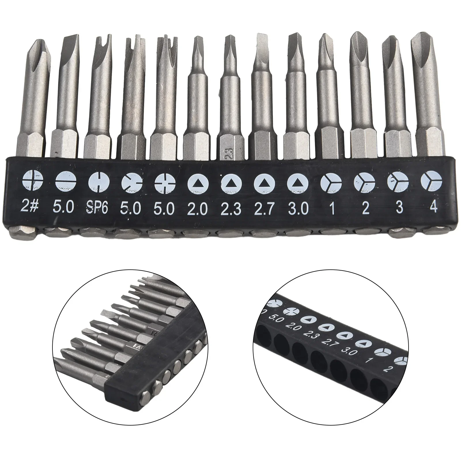 13pcs Special-shaped Screwdriver PH2 U Y Shape Triangle 50mm Screwdriver Bit Irregular Screwdriver Hexagonal Screwdriver Head
13pcs Special-shaped Screwdriver PH2 U Y Shape Triangle 50mm Screwdriver Bit Irregular Screwdriver Hexagonal Screwdriver Head