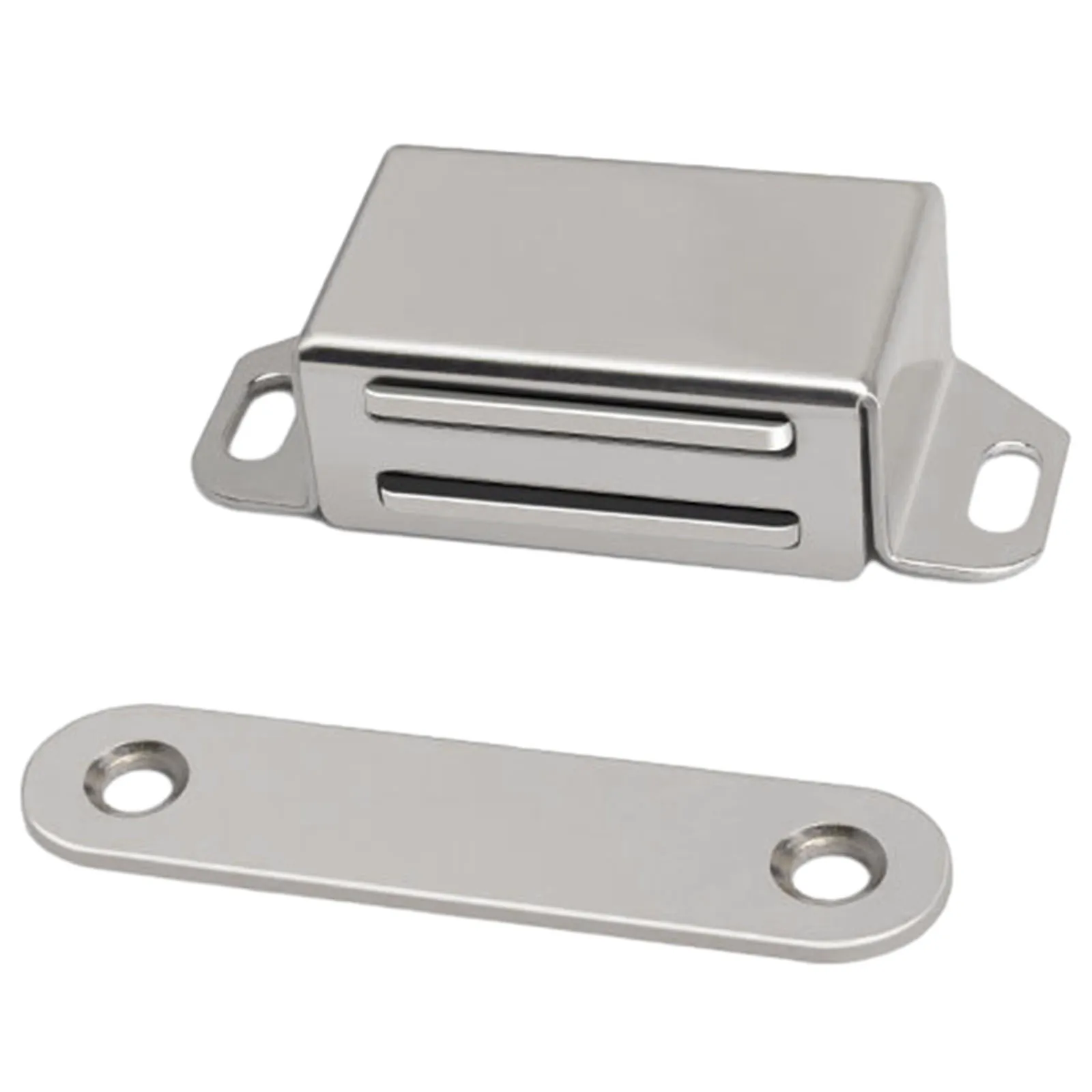 For Handleless Fronts Bumper Catch Door Catch Cabinet Door Stop 54mm Magnetic Stainless Steel With Screws 4pcs
For Handleless Fronts Bumper Catch Door Catch Cabinet Door Stop 54mm Magnetic Stainless Steel With Screws 4pcs