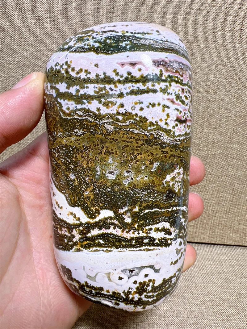 Natural Ocean Japser Free Form Carving Reiki Healing Stone Home Decoration Exquisite Gift 
Natural Ocean Japser Free Form Carving Reiki Healing Stone Home Decoration Exquisite Gift