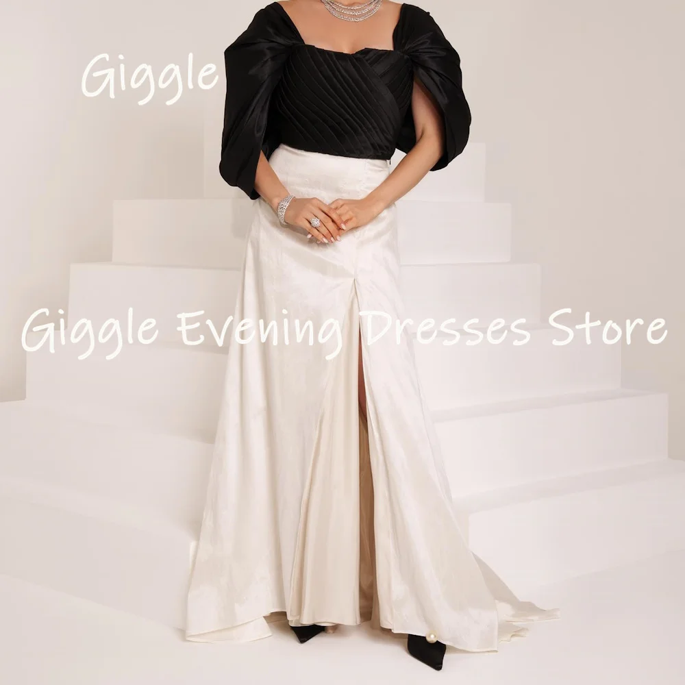 Giggle Satin A-line Boat Neckline Popular Ruffle Formal Elegent Prom Gown Ankle Length Evening Party Dresses for Women 2023
Giggle Satin A-line Boat Neckline Popular Ruffle Formal Elegent Prom Gown Ankle Length Evening Party Dresses for Women 2023