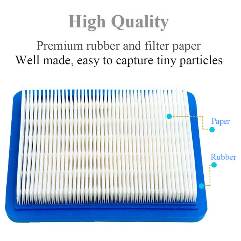 

Air Filter Grass Trimmer Garden Tool Lawn Mower Parts 399959 491588 Accessories Brushcutter Cartridge Replacement