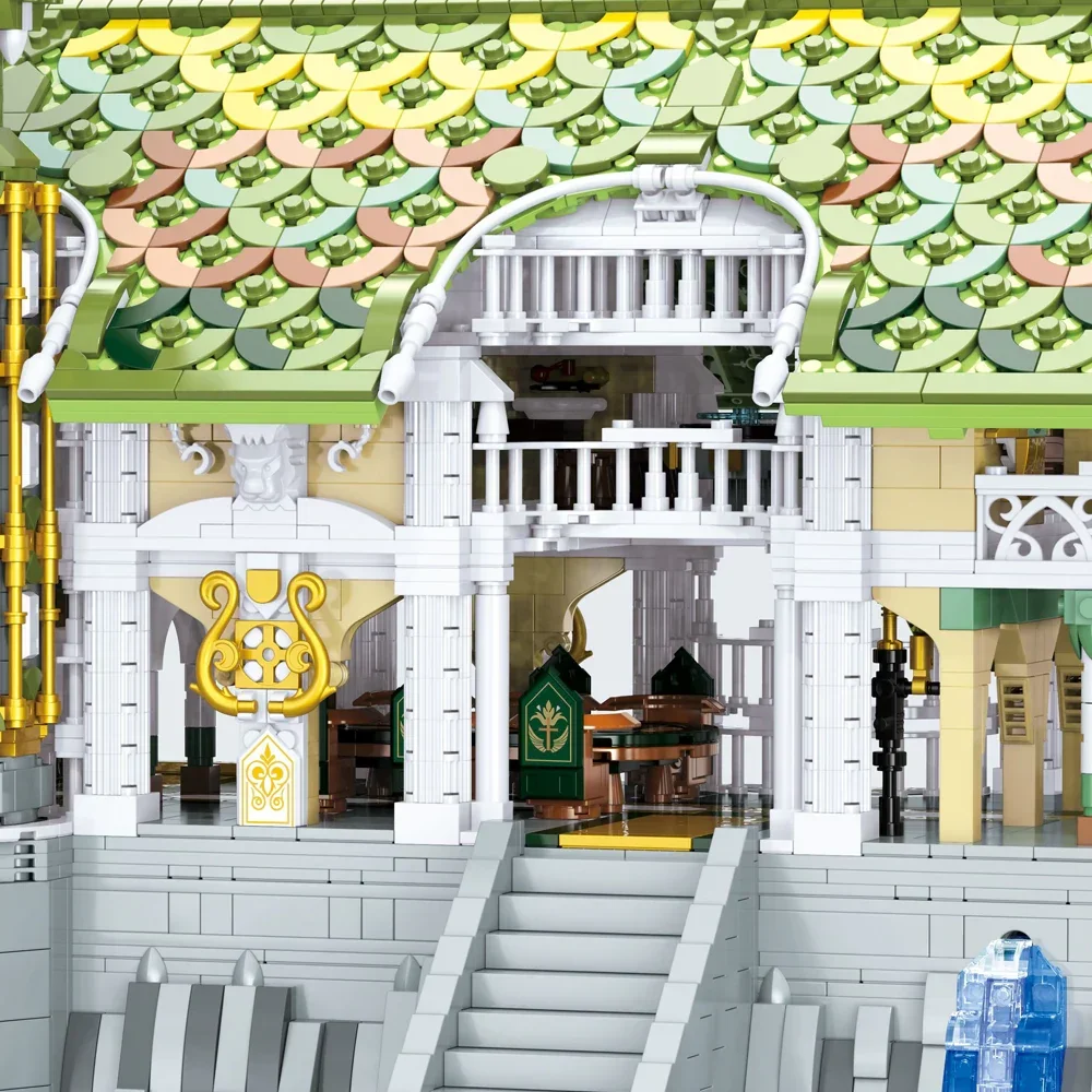 5836PCS Tower of Power Building Blocks The Valley Twilight Model Desktop Decoration Brick Puzzle Toys for Children Kids Gift 5836PCS Tower of Power Building Blocks The Valley Twilight Model Desktop Decoration Brick Puzzle Toys for Children Kids Gift