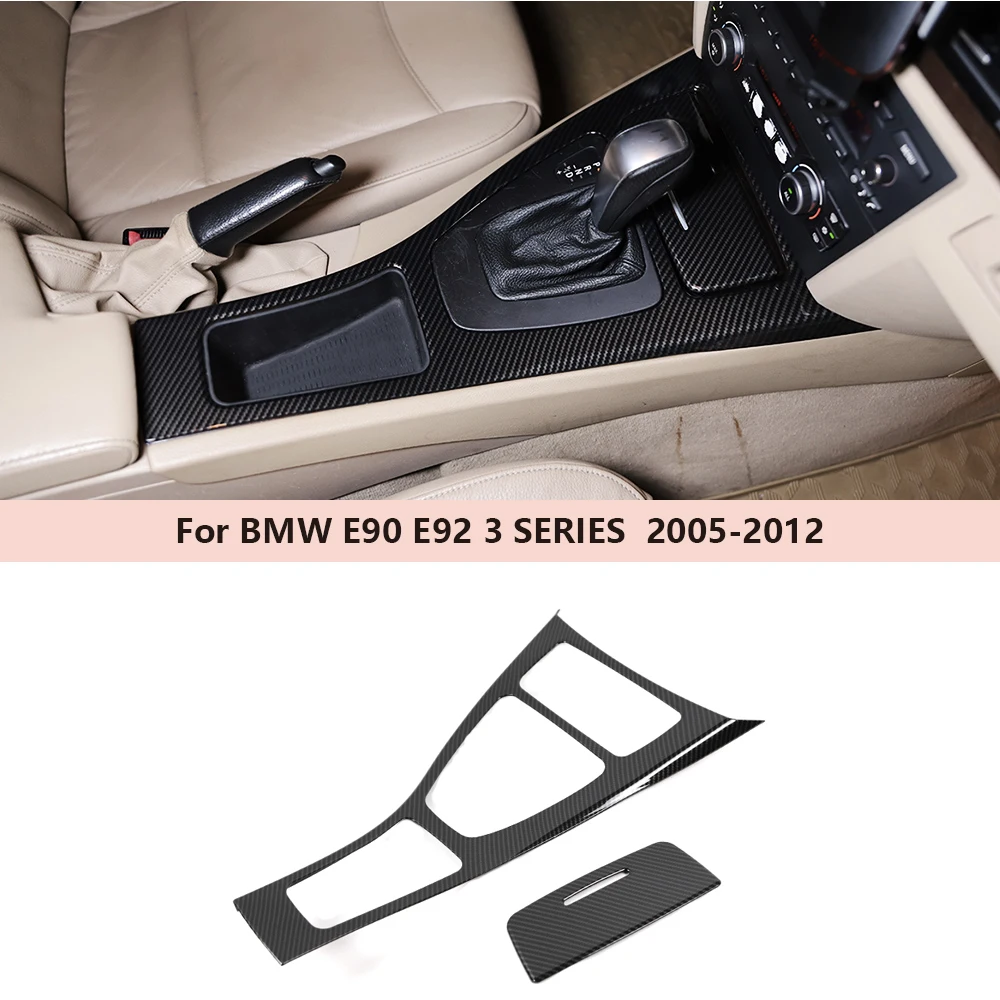Carbon Fiber Center Console Sticker For BMW E90 E92 3 Series 2005-2012 Gear Shift Frame Panel Car Accessories Decoration Cover
Carbon Fiber Center Console Sticker For BMW E90 E92 3 Series 2005-2012 Gear Shift Frame Panel Car Accessories Decoration Cover