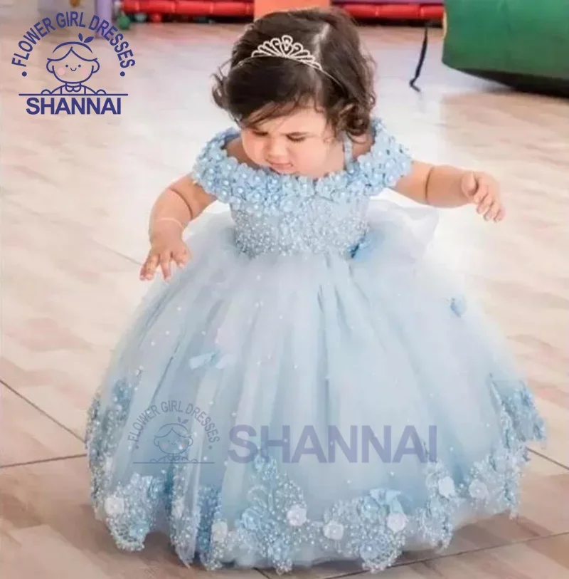 Flower Girl Dresses Sleeveless Floor-Length Ball Gown Wedding Bridesmaid Evening Prom Princess Pageant Dress for Girls 1-14
Flower Girl Dresses Sleeveless Floor-Length Ball Gown Wedding Bridesmaid Evening Prom Princess Pageant Dress for Girls 1-14