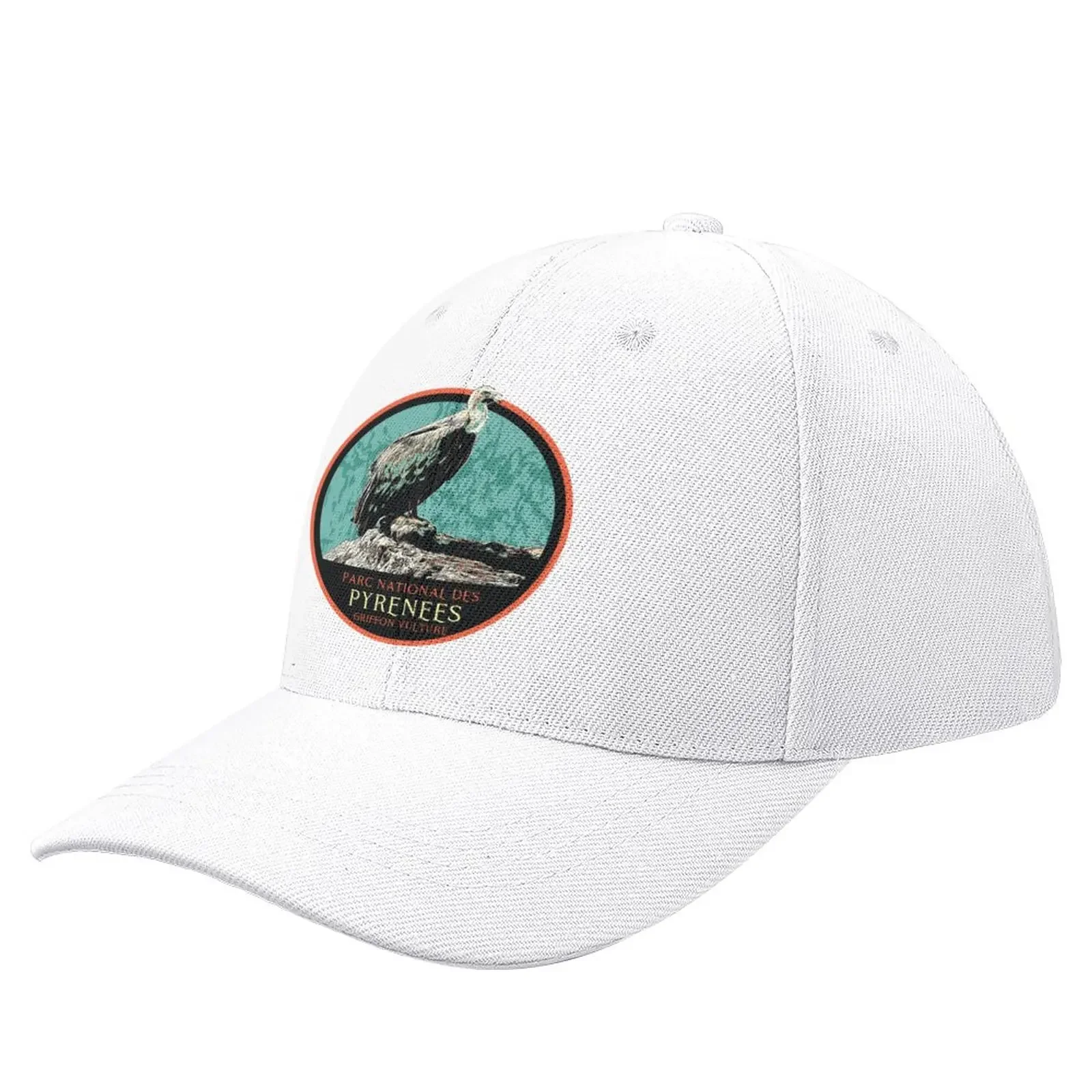 Pyrénées national park France, Europe hiking, vintage travel decal, european vulture Baseball Cap
Pyrénées national park France, Europe hiking, vintage travel decal, european vulture Baseball Cap