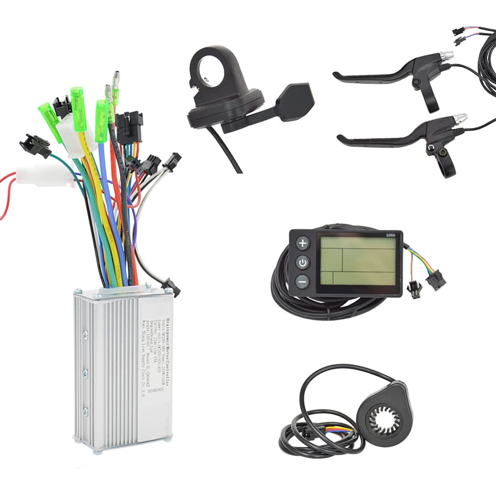 Electric Bicycle LCD Instrument Controller Set 12 Magnetic Integrated Power Sensor Brushless Motor Controller Accessories
Electric Bicycle LCD Instrument Controller Set 12 Magnetic Integrated Power Sensor Brushless Motor Controller Accessories