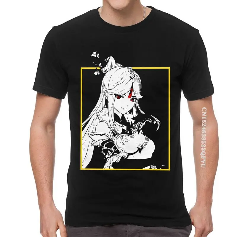 Футболка Ningguang Genshin Impact, Мужская футболка, новинка, женская футболка оверсайз, футболки Y2k, аниме Harajuku
Футболка Ningguang Genshin Impact, Мужская футболка, новинка, женская футболка оверсайз, футболки Y2k, аниме Harajuku