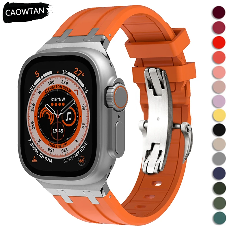 Ремешок силиконовый для Apple Watch Ultra 2 Band, Мягкий Складной браслет для IWatch Series 9 8 7 6 5 4 SE Correa, 49 мм 45 мм 44 мм 41 42 мм
Ремешок силиконовый для Apple Watch Ultra 2 Band, Мягкий Складной браслет для IWatch Series 9 8 7 6 5 4 SE Correa, 49 мм 45 мм 44 мм 41 42 мм