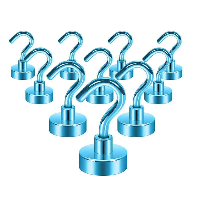 10pcs Super Strong Magnetic Hooks Neodymium Magnet Round Rare Earth Magnet N35 NdFeB Magnet Cruise Hook for Hanging Home Kitchen
10pcs Super Strong Magnetic Hooks Neodymium Magnet Round Rare Earth Magnet N35 NdFeB Magnet Cruise Hook for Hanging Home Kitchen