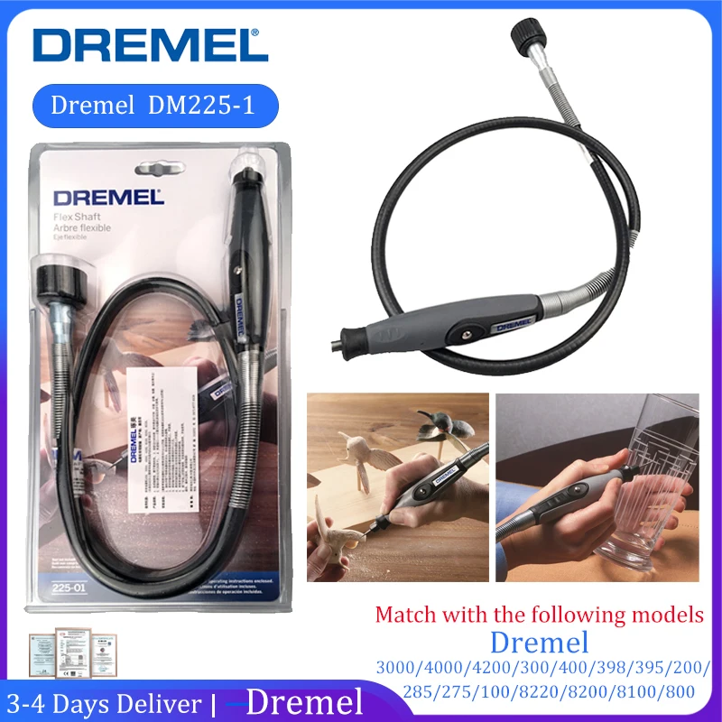 

Original Dremel 36'' 91cm Flexible Shaft Grinding Carving Polishing Engraving Machine Extension Cord Dremel 225-1Flex Shaft