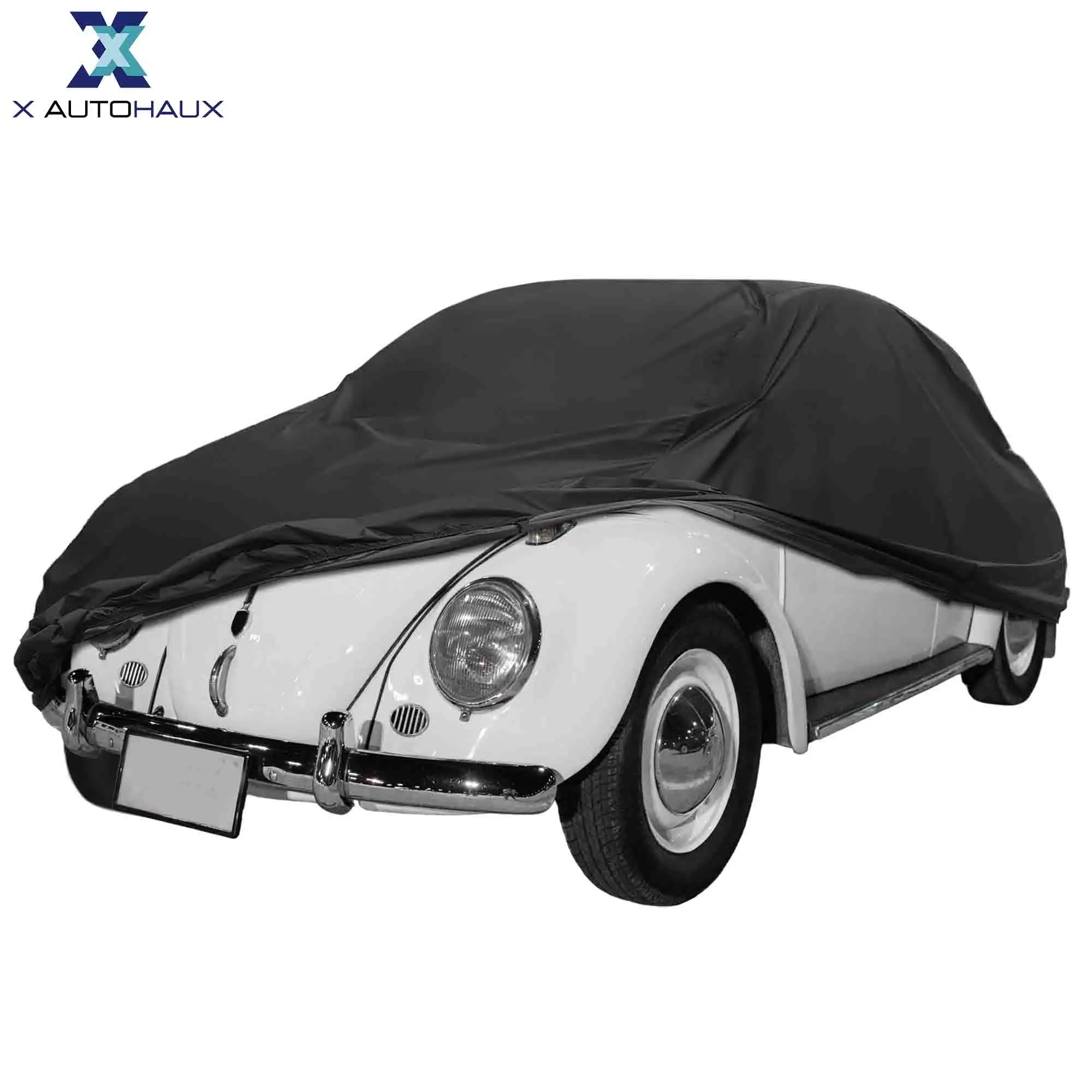 

X Autohaux Waterproof Car Cover for Volkswagen Beetle 1960-1980 Outdoor Full Car Cover All Weather Protection with Zipper