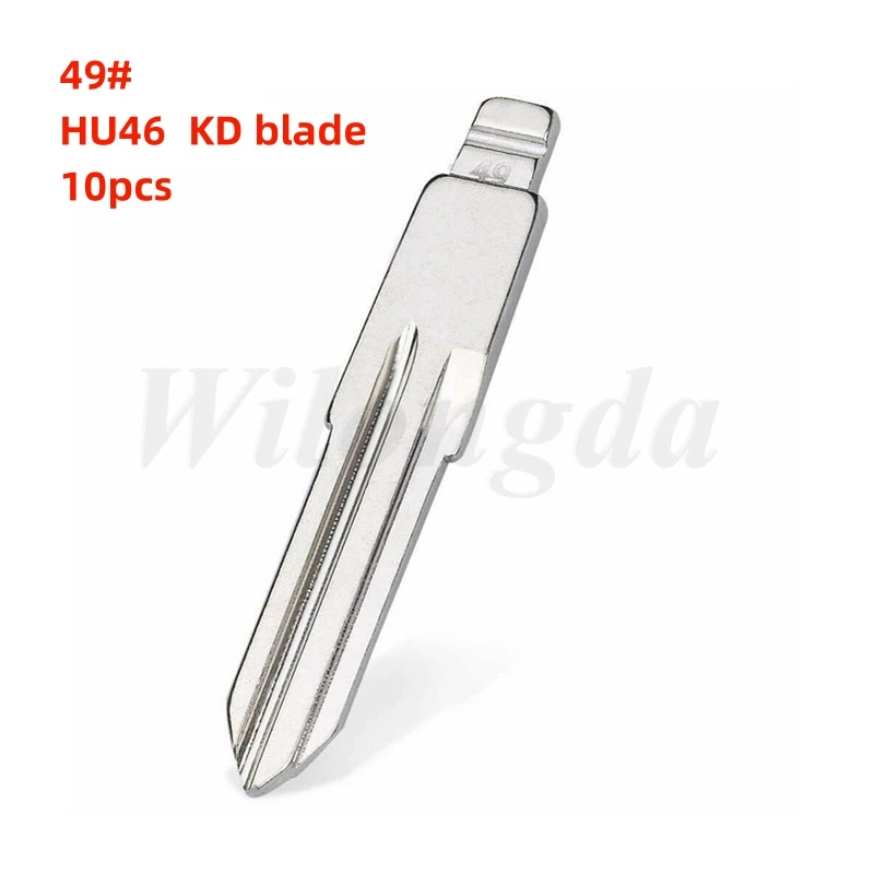 10pcs 49# HU46 HU46FH left side Metal Uncut Blank Flip Remote Key Blade For Opel, Chevrolet,Holden for keydiy KD xhorse VVDI JMD
10pcs 49# HU46 HU46FH left side Metal Uncut Blank Flip Remote Key Blade For Opel, Chevrolet,Holden for keydiy KD xhorse VVDI JMD