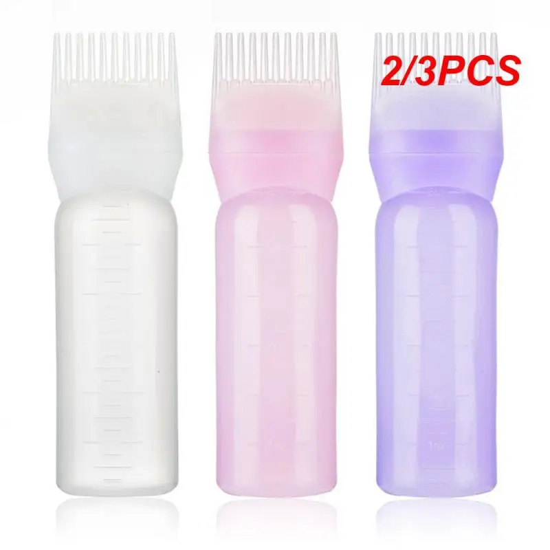 2/3PCS 120ml Hair Dye Refillable Bottle Applicator Comb Multicolor Plastic Dispensing Salon Oil Hair Coloring Hairdressing
2/3PCS 120ml Hair Dye Refillable Bottle Applicator Comb Multicolor Plastic Dispensing Salon Oil Hair Coloring Hairdressing