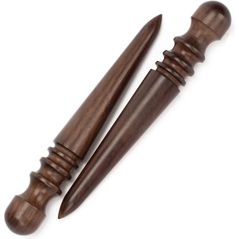 2 Pack Leather Slicker Tool, Wood Leather Burnisher, Leather Burnishing Tool For Leather Art Craft Working
2 Pack Leather Slicker Tool, Wood Leather Burnisher, Leather Burnishing Tool For Leather Art Craft Working