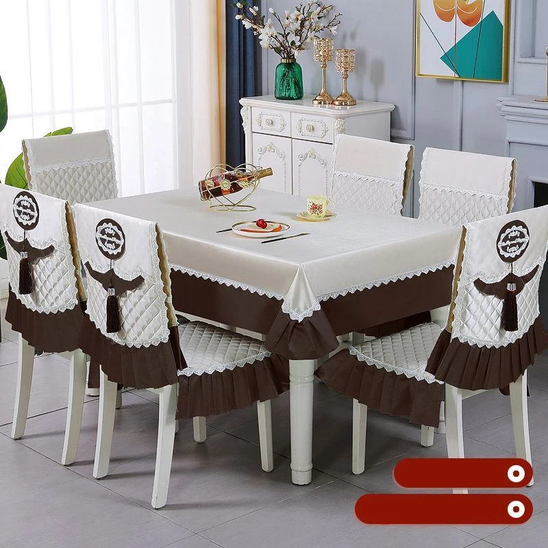 Luxurious European Style Tablecloths Sets Flower Printing Chair Cushion Wedding Banquet Decor Table Cover Durable Table Cloth
Luxurious European Style Tablecloths Sets Flower Printing Chair Cushion Wedding Banquet Decor Table Cover Durable Table Cloth