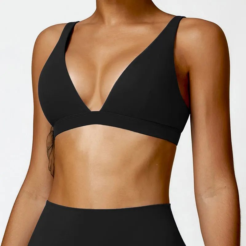 Sexy No Steel Ring Yoga Bra With Tight Fit Moisture Absorption Sweat Wicking High Elasticity Breathability A Nude Feel Yoga Bra
Sexy No Steel Ring Yoga Bra With Tight Fit Moisture Absorption Sweat Wicking High Elasticity Breathability A Nude Feel Yoga Bra