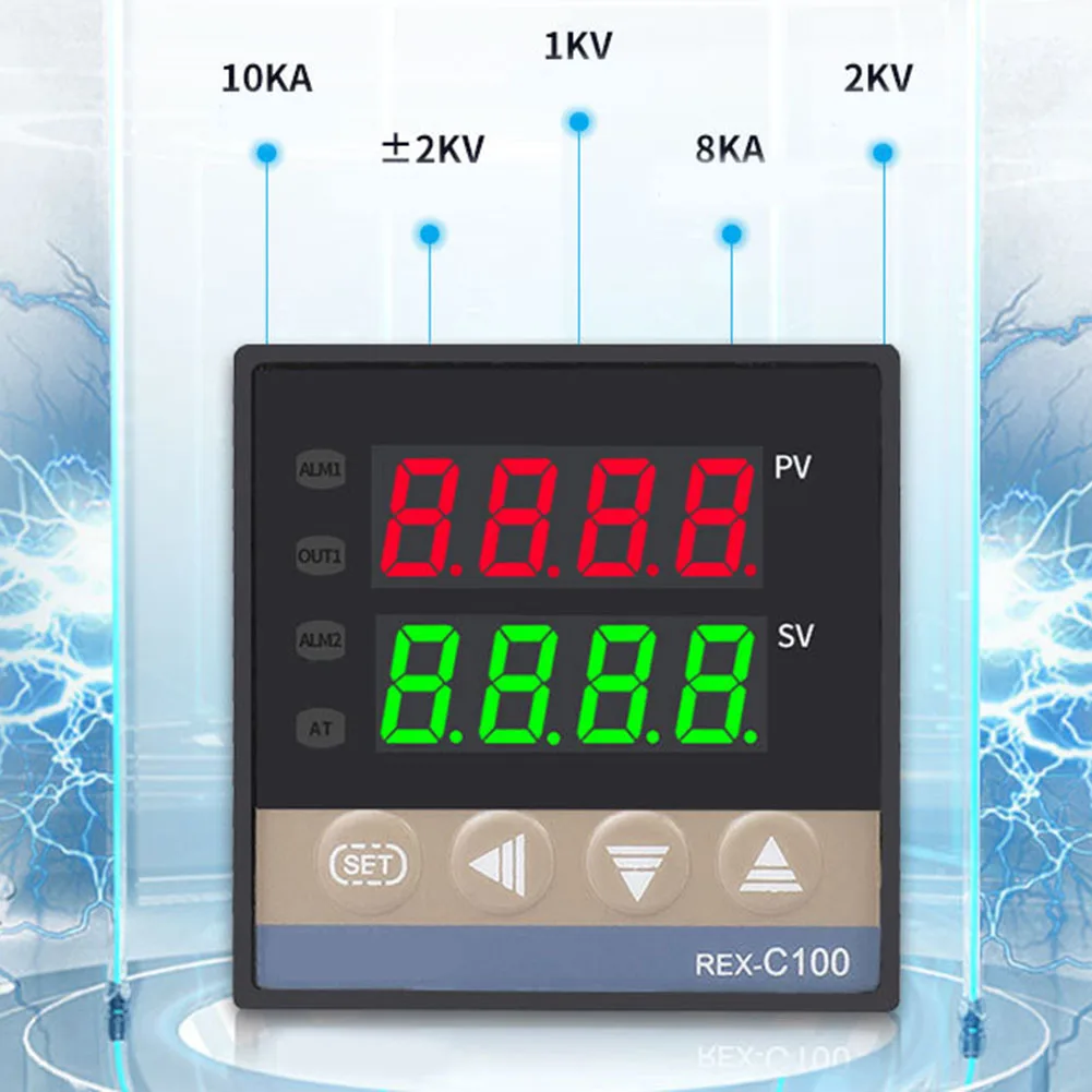 Интеллектуальный цифровой регулятор температуры REXC100 V * DA, модель, четкий дисплей, компактный энергоэффективный Размер
Интеллектуальный цифровой регулятор температуры REXC100 V * DA, модель, четкий дисплей, компактный энергоэффективный Размер