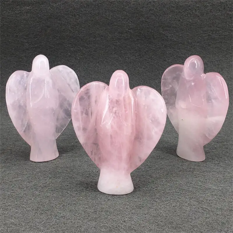 10cm Natural Crystal Guardian Angel Figurine Hand Carving Rose Quartz Colorful Healing Stone Gem Craft Gift Ornaments 1pcs
10cm Natural Crystal Guardian Angel Figurine Hand Carving Rose Quartz Colorful Healing Stone Gem Craft Gift Ornaments 1pcs