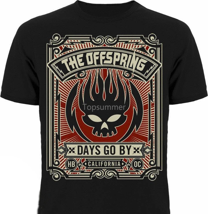 T Shirt Short Sleeve Brand Rock Metal Punk Band The Offspring Days Go By Men' S Women' S Unisex T Shirt
T Shirt Short Sleeve Brand Rock Metal Punk Band The Offspring Days Go By Men' S Women' S Unisex T Shirt