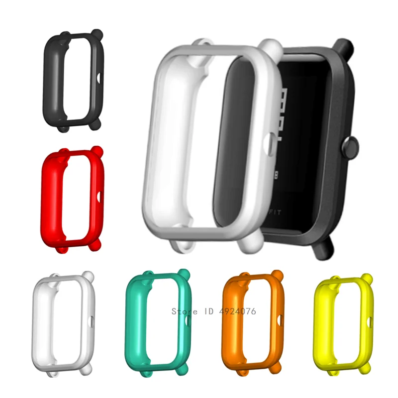 

FIFATA Soft TPU Case Cover Shell Protector For Xiaomi Huami Amazfit Bip/Bip Lite Smart Watch Replacement Watch Case Cover