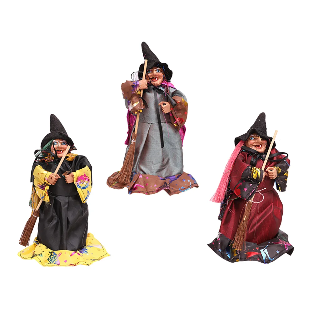 Halloween Broom Witch Dolls Creepy Party Props Halloween Scene Decorative Witch Figurines Broom Witch Props
Halloween Broom Witch Dolls Creepy Party Props Halloween Scene Decorative Witch Figurines Broom Witch Props