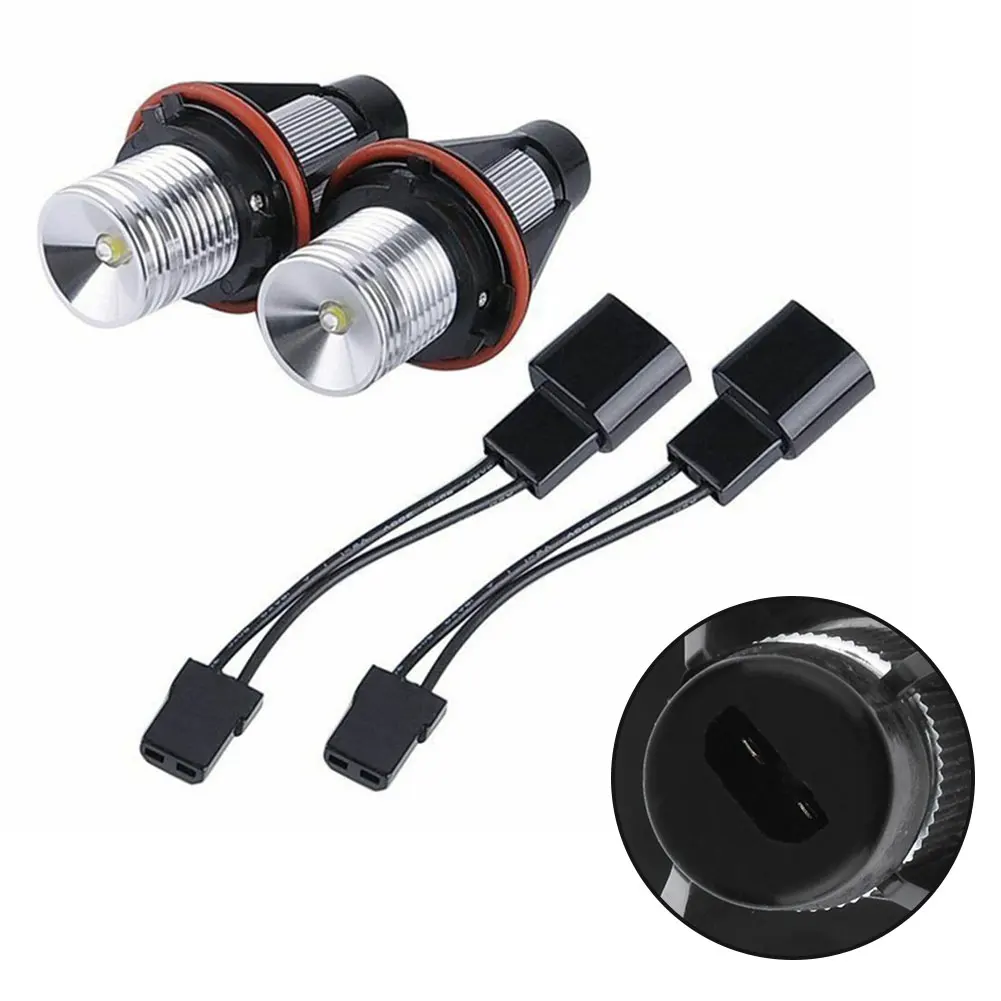 Aluminum Alloy Brand New Angel EyeLamp Car Light For BMW E39 2 X Light Bulb 28*75mm(D*H) 5W 600 Lumens HID White
Aluminum Alloy Brand New Angel EyeLamp Car Light For BMW E39 2 X Light Bulb 28*75mm(D*H) 5W 600 Lumens HID White