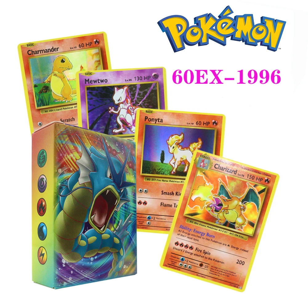 60-100pcs Pokemon Cards Vmax GX Vstar EX Charizard Pikachu English Spanish Box Hobbies Rare Collection Battle Cards Toys Gifts
60-100pcs Pokemon Cards Vmax GX Vstar EX Charizard Pikachu English Spanish Box Hobbies Rare Collection Battle Cards Toys Gifts