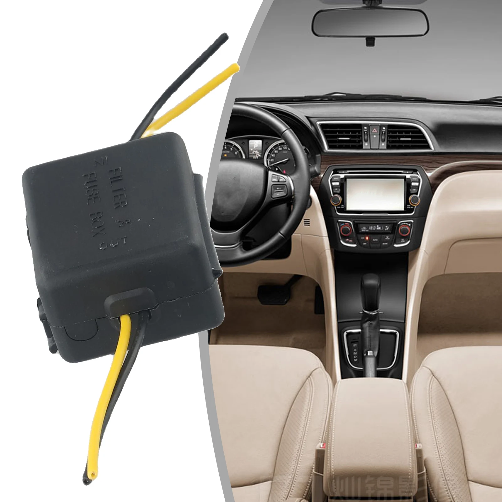 Power Signal Filter Automotive Easy Installation Exquisite Parts Accessories Anti Corrosion Repair Replacement
Power Signal Filter Automotive Easy Installation Exquisite Parts Accessories Anti Corrosion Repair Replacement