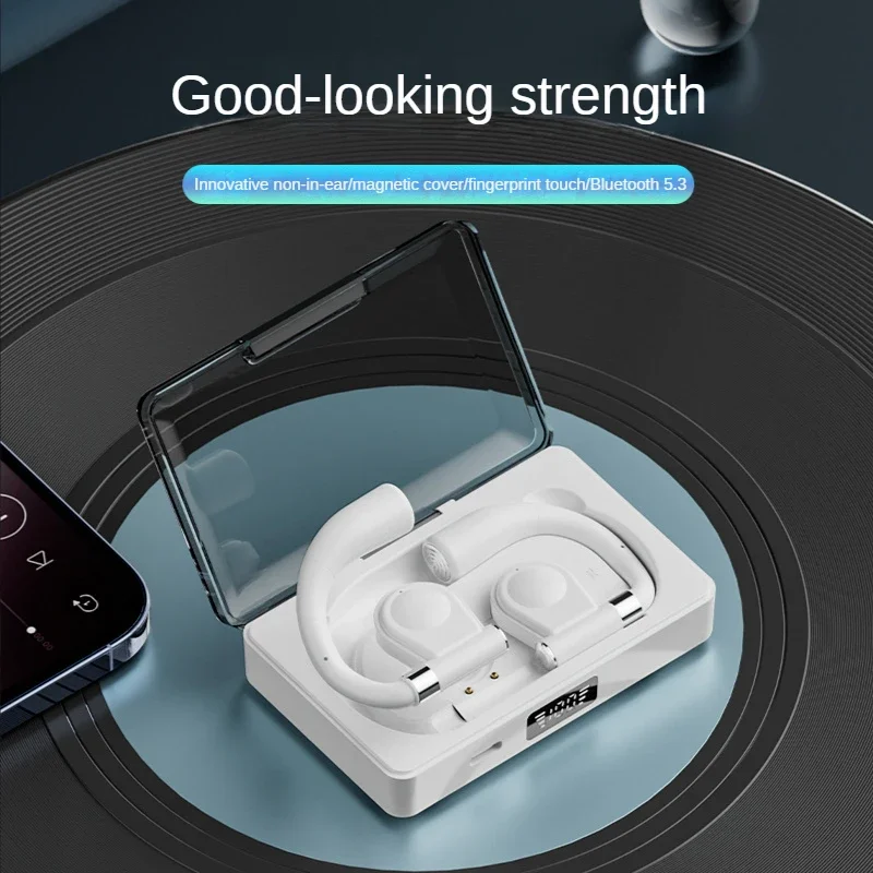 New Open Non Earpiece Real Wireless Sports Bluetooth Headset Ear Mounted Headphones For Applicable To Apple Huawei Tablet Phones
New Open Non Earpiece Real Wireless Sports Bluetooth Headset Ear Mounted Headphones For Applicable To Apple Huawei Tablet Phones