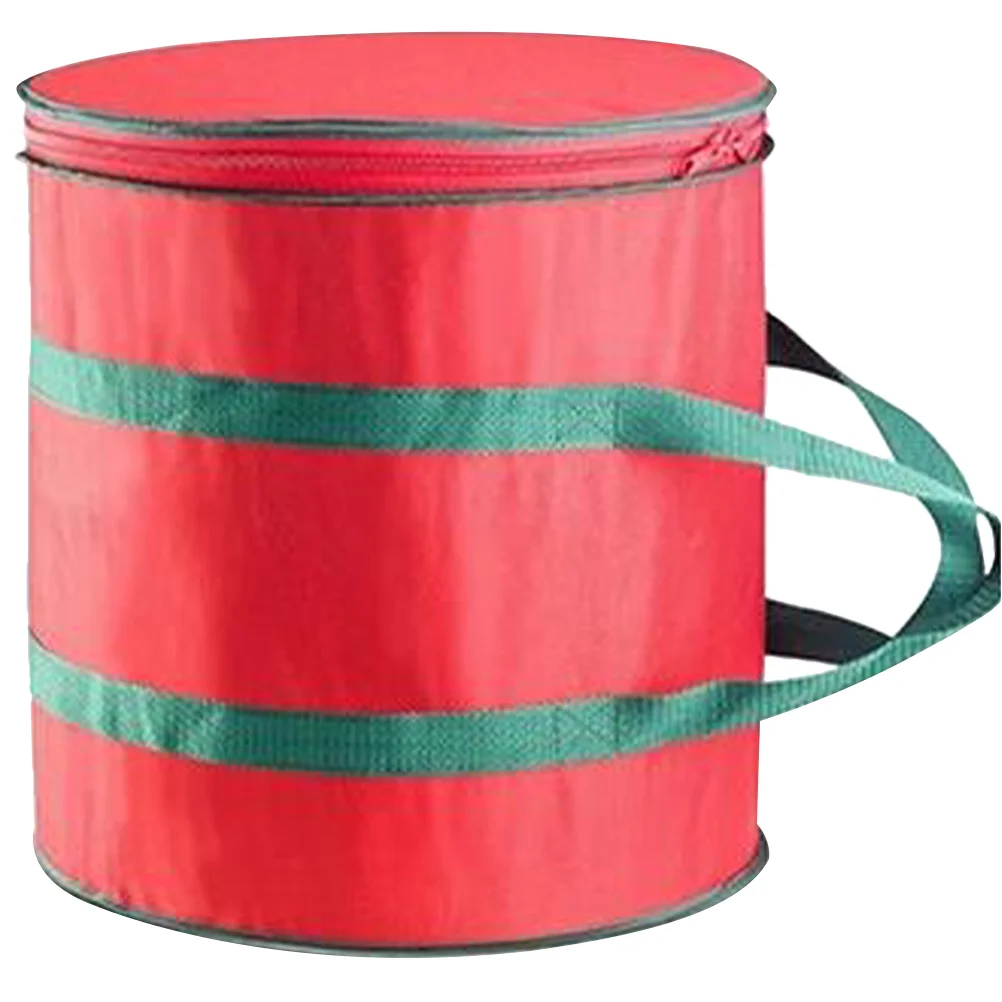 

Christmas Lamp String Storage Bag Waterproof Zippered Bag with Carry Handles