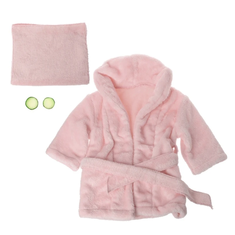 Baby Photo Clothes Plush Costume Photo Headband Newborn Bath Robe Photo Clothing K1KC
Baby Photo Clothes Plush Costume Photo Headband Newborn Bath Robe Photo Clothing K1KC