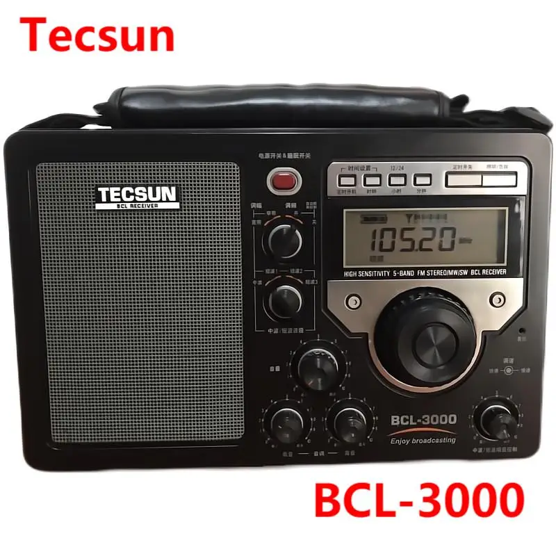 

Tecsun BCL-3000 Radio Full-band High-sensitivity Semiconductor FM Stereo / MW / SW BCL Receiver radio fm portable