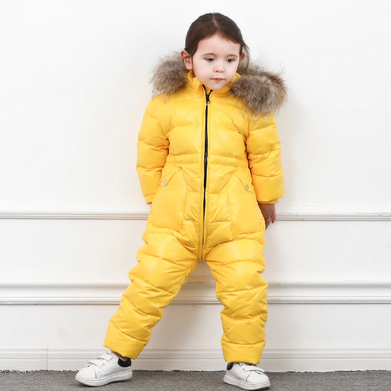 -30 Degrees children's jumpsuits down jacket waterproof baby ski jacket boys and girls thickened warm & cold outdoor clothing
-30 Degrees children's jumpsuits down jacket waterproof baby ski jacket boys and girls thickened warm & cold outdoor clothing