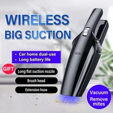 9000PA Car Vacuum Cleaner Household Cleaner USB Wireless Portable Handheld Cleaner Dry Wet Dual Use
9000PA Car Vacuum Cleaner Household Cleaner USB Wireless Portable Handheld Cleaner Dry Wet Dual Use