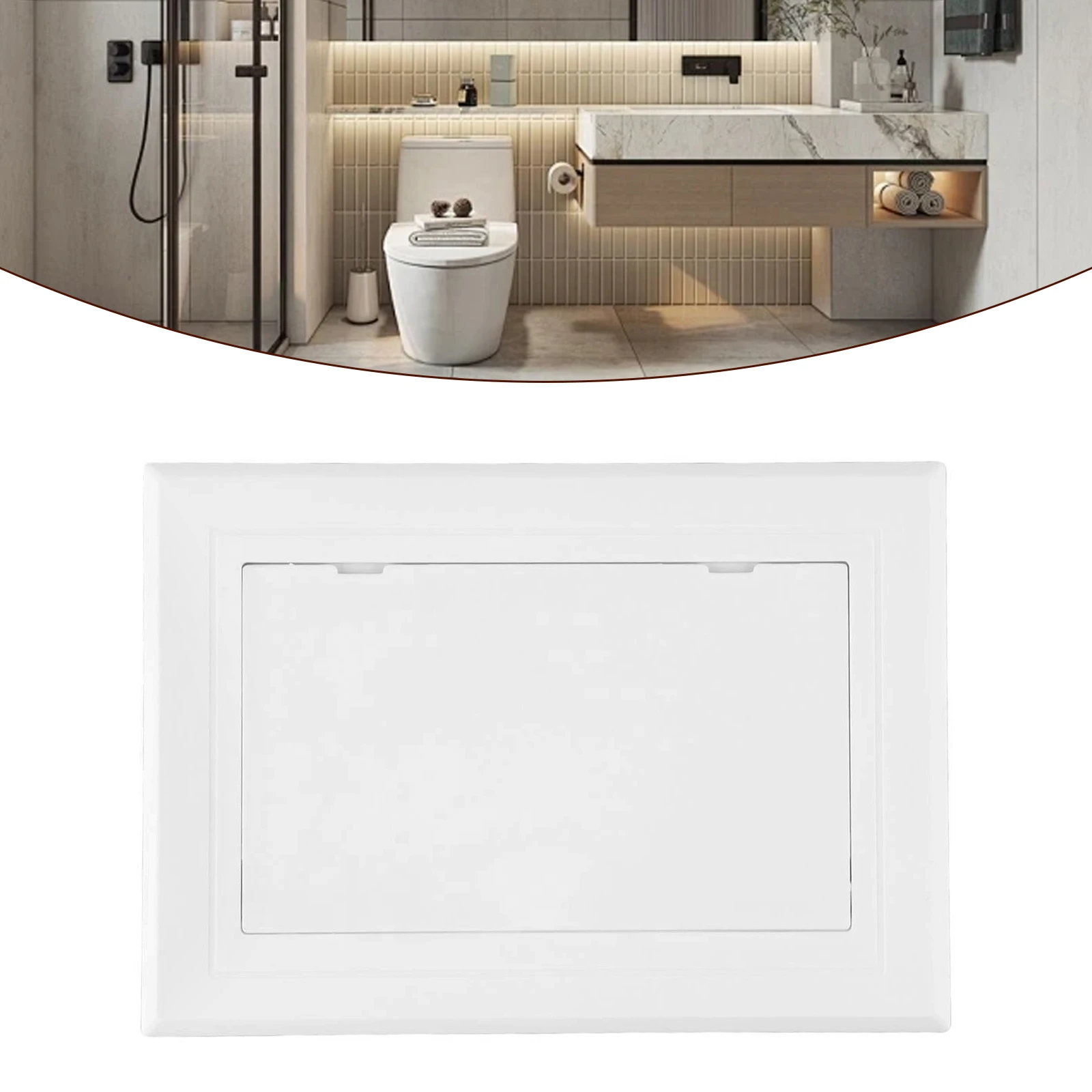 Durable ABS Plastic Hinged Access Panel Easy Access to Water Valves and Meters Rounded Design Simple Installation
Durable ABS Plastic Hinged Access Panel Easy Access to Water Valves and Meters Rounded Design Simple Installation