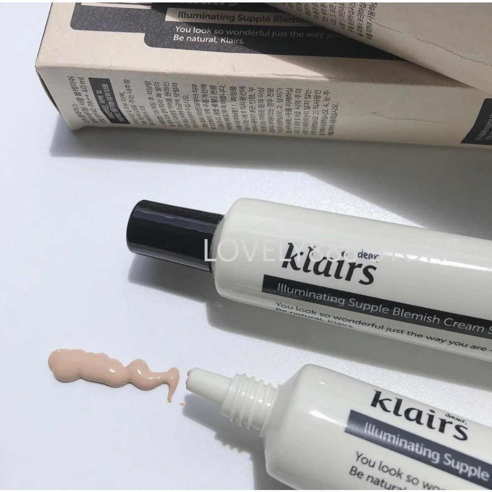 

Korea Klairs Foundation Natural Light Concealing Moisturizing BB Cream Long-lasting Waterproof Nourishing Nude Makeup Cosmetics