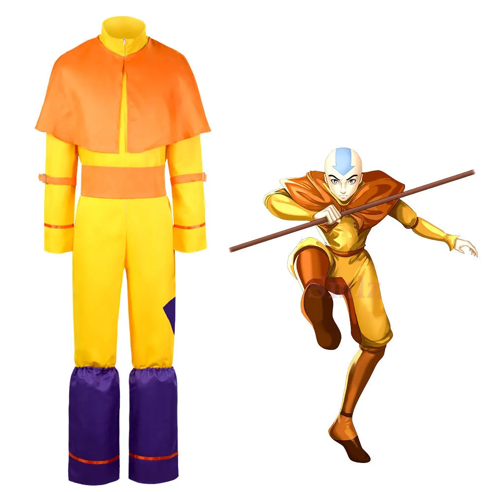 Avatar: The Last Airbender Avatar Aang Cosplay Costume Man Jumpsuit Outfits
Avatar: The Last Airbender Avatar Aang Cosplay Costume Man Jumpsuit Outfits