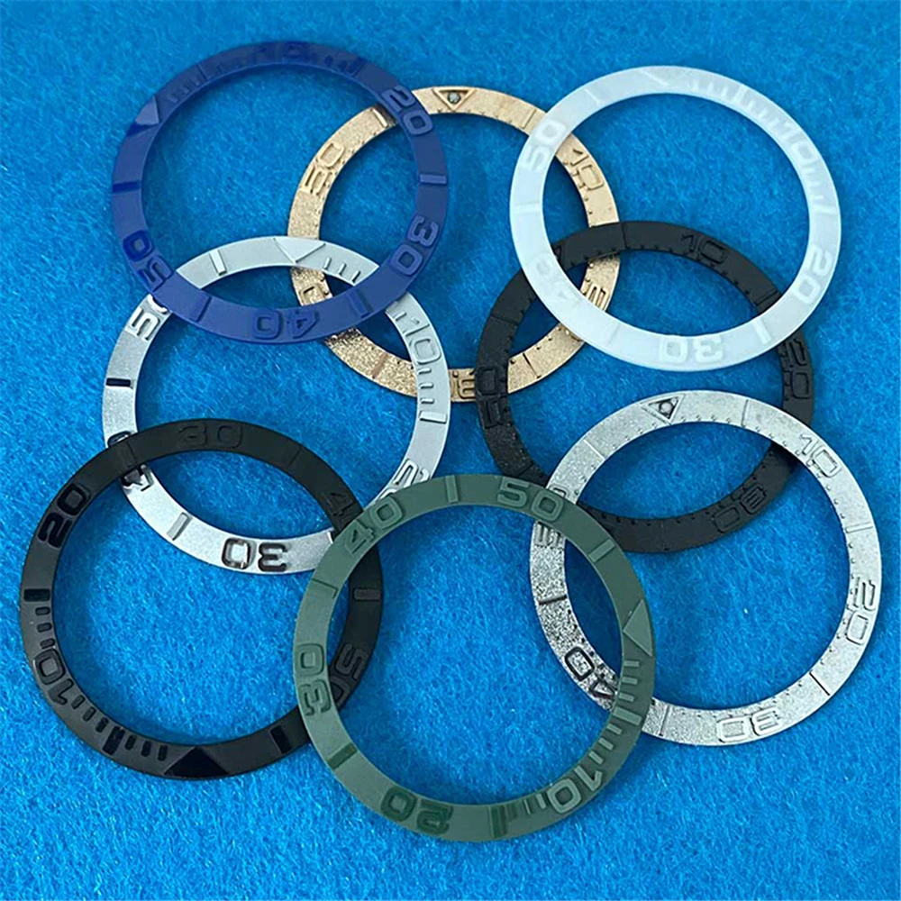 

New SUB Watch Bezel 38MM Ceramic Bezel Convex Watch Ring Insert for 40MM Watch Case Modification Watch Tools Parts Accessories