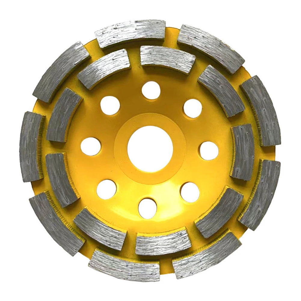 4.5 Inch Diamond Cup Grinding Wheel Golden Cup Disc For Concrete Grinding Aggressive Polishing Electric Grinder Power Tool Parts
4.5 Inch Diamond Cup Grinding Wheel Golden Cup Disc For Concrete Grinding Aggressive Polishing Electric Grinder Power Tool Parts