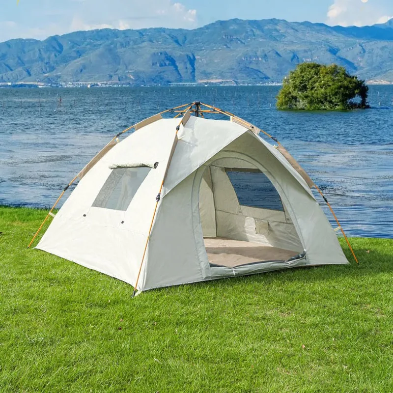 3-4 person Camping Tent only 3kg weight Outdoor Fully Automatic Folding tents with Silver Glue Coating Thickened Rainproof
3-4 person Camping Tent only 3kg weight Outdoor Fully Automatic Folding tents with Silver Glue Coating Thickened Rainproof