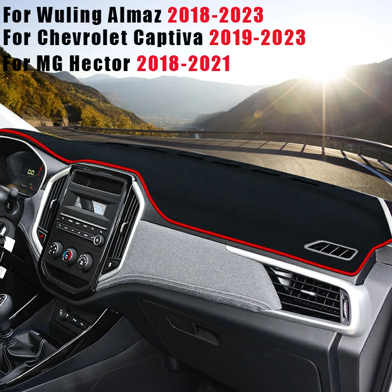 For Wuling Almaz Chevrolet Captiva MG Hector 2018 2019 2020 2021 2022 2023 Car Dashboard Cover Avoid Light Mats Non-Slip Pad 
For Wuling Almaz Chevrolet Captiva MG Hector 2018 2019 2020 2021 2022 2023 Car Dashboard Cover Avoid Light Mats Non-Slip Pad
