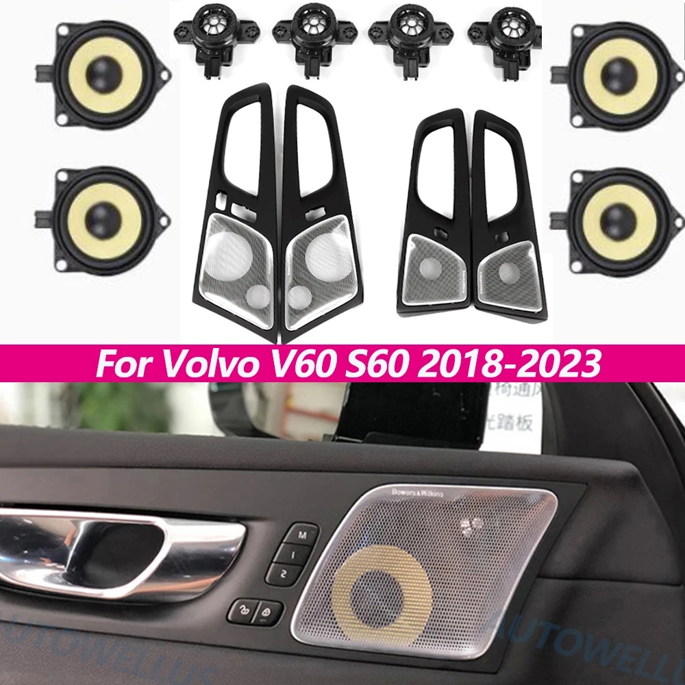 For Volvo XC60 2018-23 Dashboard Center Speaker Tweeter Trim Cover Door Speaker Cover Car Audio Mid-range High Low Audio Upgrade
For Volvo XC60 2018-23 Dashboard Center Speaker Tweeter Trim Cover Door Speaker Cover Car Audio Mid-range High Low Audio Upgrade