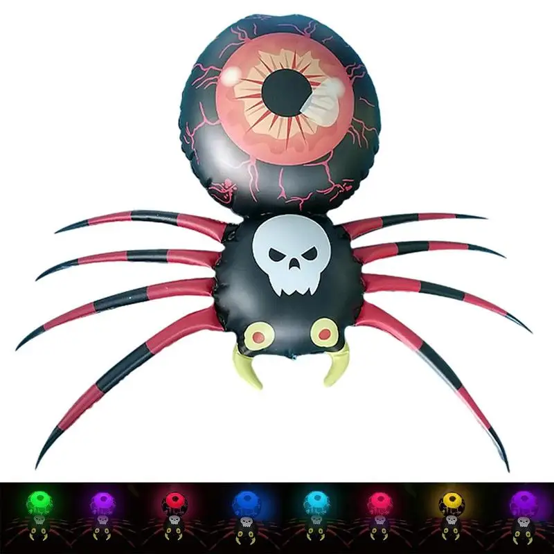 Halloween Spider Inflatable 3.6Ft LED Light Spider Halloween Outdoor Inflatable Decor Holiday Blow Up Yard Decoration For
Halloween Spider Inflatable 3.6Ft LED Light Spider Halloween Outdoor Inflatable Decor Holiday Blow Up Yard Decoration For